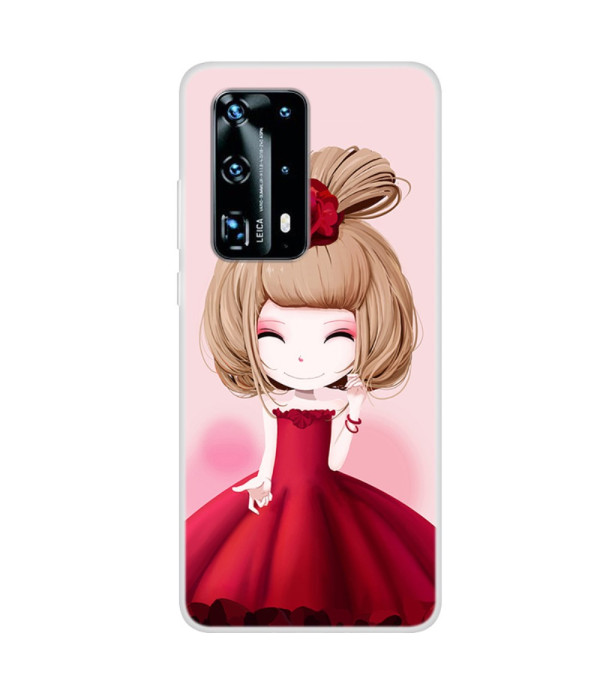 Slatka djevojka silikonska zaštitna maska Huawei P40