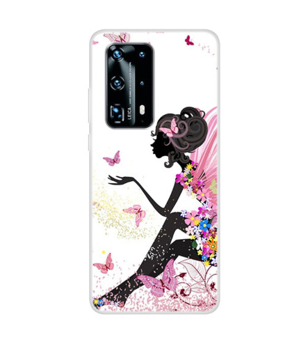 Prelijepa djevojka silikonska zaštitna maska Huawei P40
