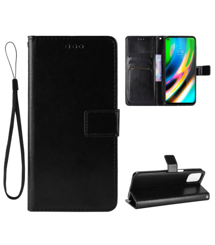 Leather Case Motorola Moto G9 Plus