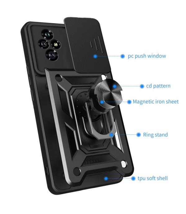 Kickstand zaštitna maskica za Honor 200