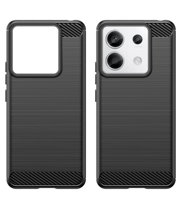 Carbon Brush silikonska zaštitna maska Xiaomi Redmi Note 13 Pro 5G
