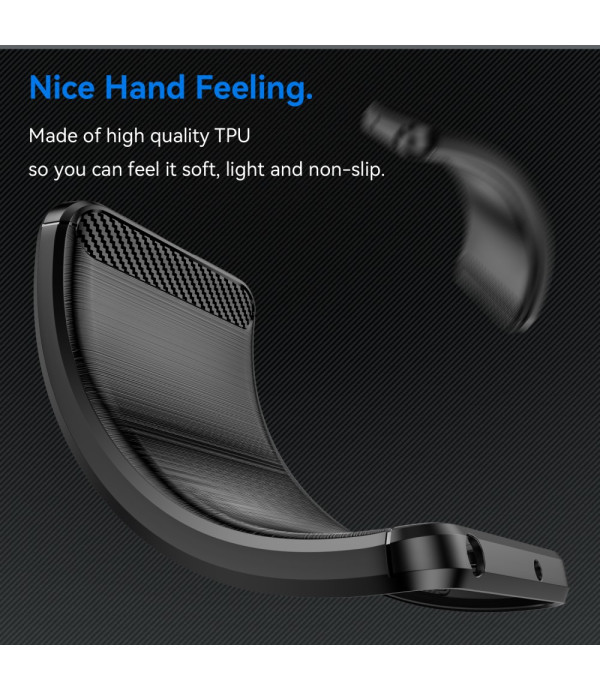 Carbon Brush silikonska zaštitna maska Xiaomi Redmi Note 13 Pro 5G