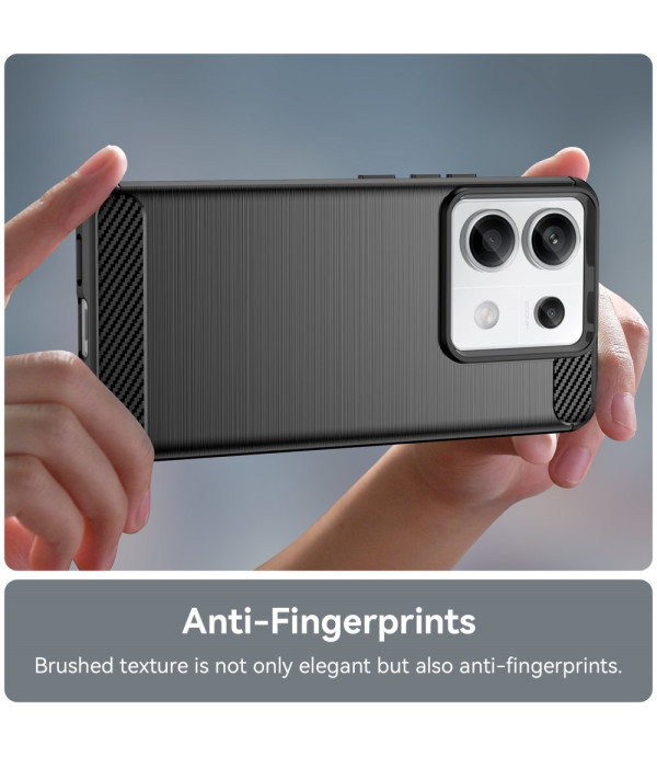 Carbon Brush silikonska zaštitna maska Xiaomi Redmi Note 13 Pro 5G