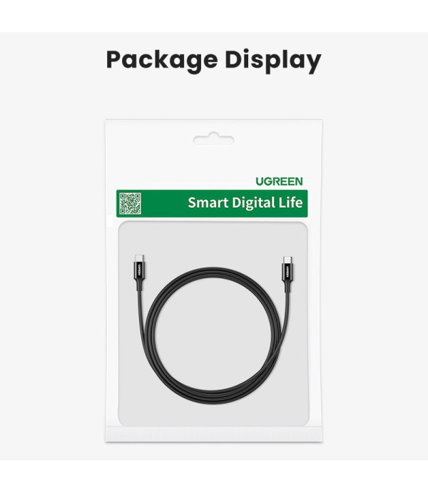 UGREEN Type C na Type C data kabel 2m