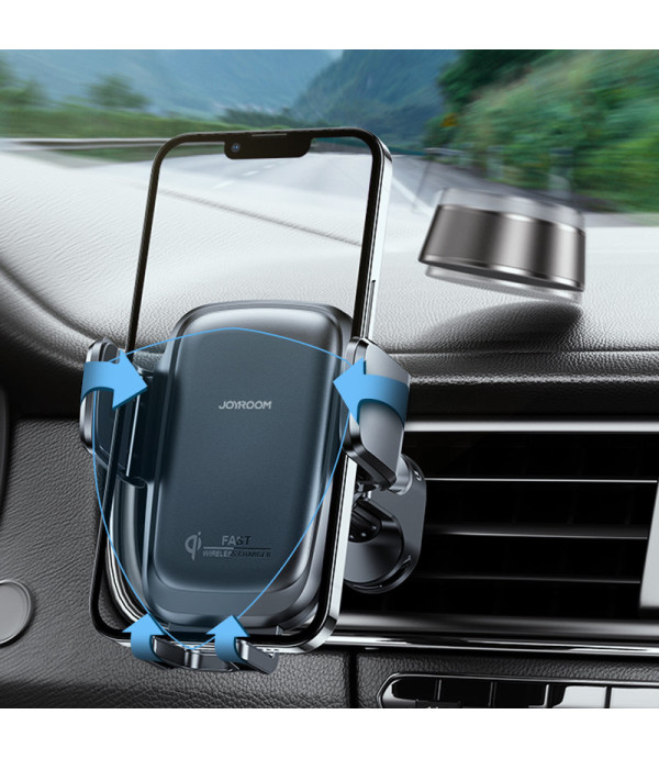 JOYROOM JR-ZS243 15W Qi bežični punjač držač za automobil na ventilaciju