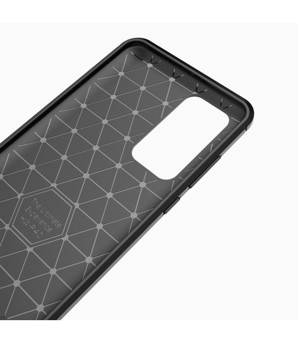 Carbon Brush silikonska zaštitna maska Huawei P40