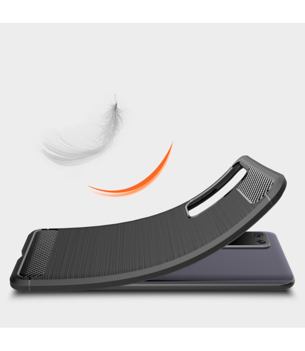 Carbon Brush silikonska zaštitna maska Huawei P40