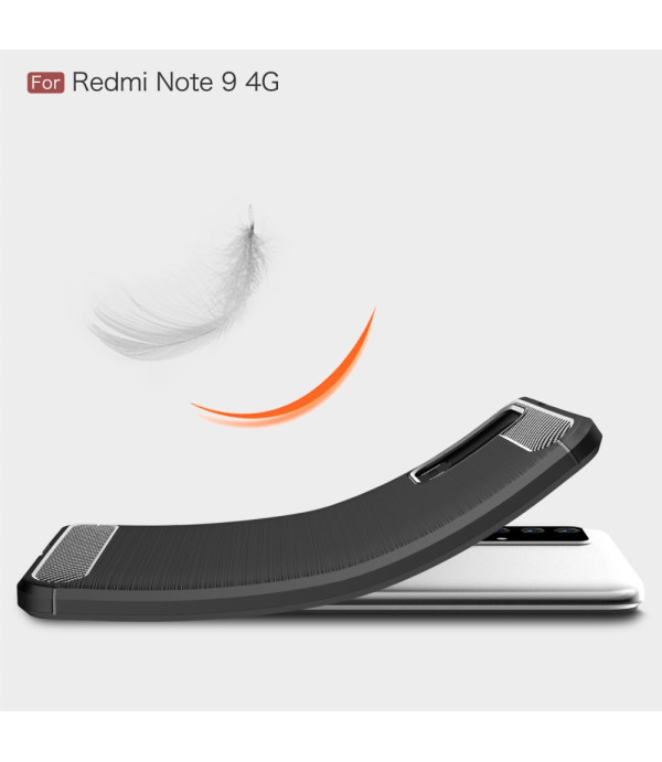 Carbon Brush silikonska zaštitna maska Xiaomi Redmi 9T, Note 10 4G, Poco M3