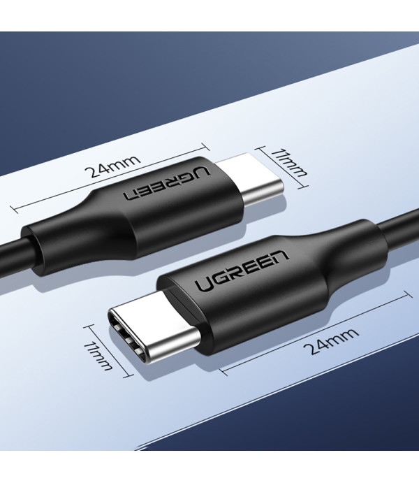 UGREEN Type C na Type C data kabel 1.5m