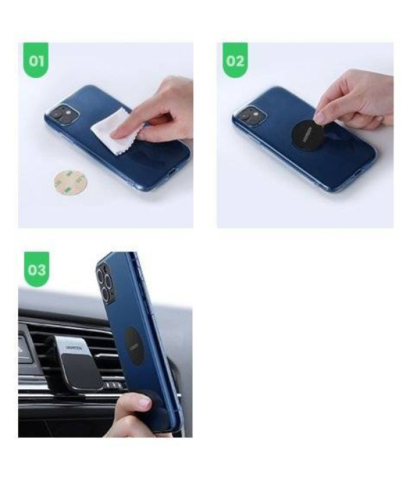 UGREEN Car Adhesive Magnetic Air Vent Mount