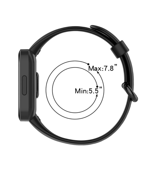 Silikonski zamjenski remen za Xiaomi Redmi Watch 2 / Redmi Watch 2 Lite
