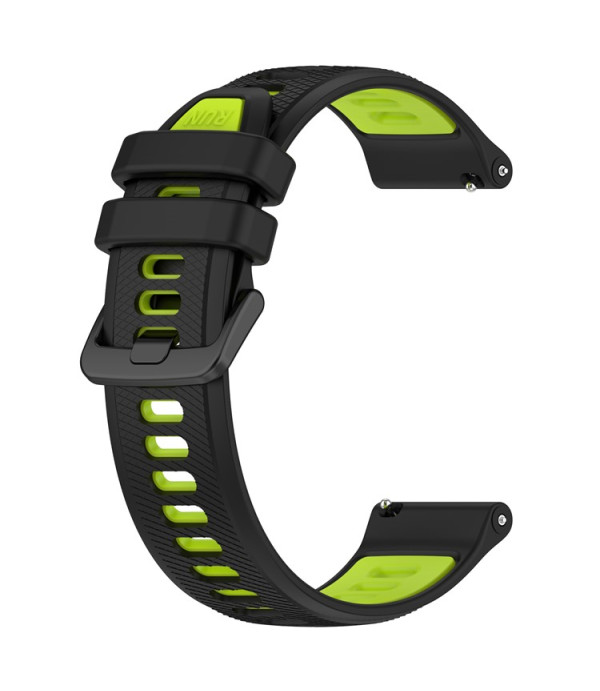 Silikonski remen za Garmin Forerunner 570, 965, 255, Vivoactive 4 i Venu 2 – Dual Color 22mm