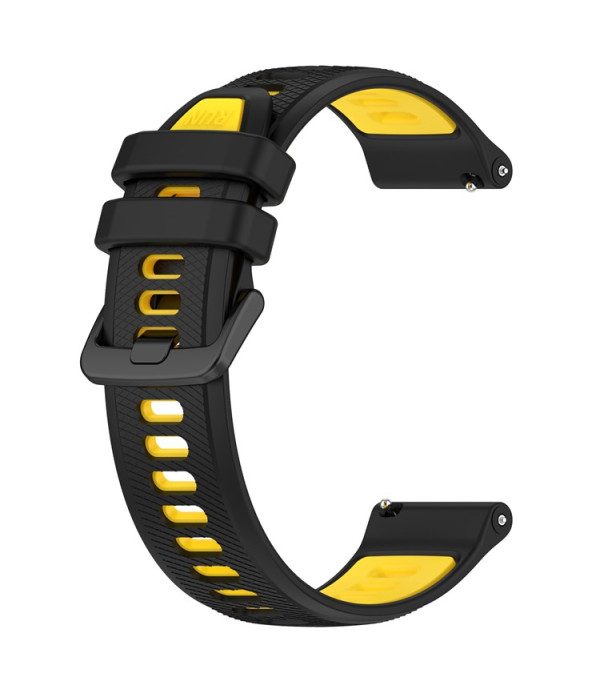 Silikonski remen za Garmin Forerunner 570, 965, 255, Vivoactive 4 i Venu 2 – Dual Color 22mm