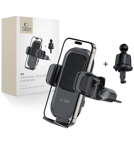 TECH-PROTECT V8 Mechanical Car Air Vent Mount Cell Phone Holder