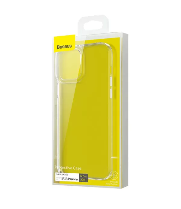 Baseus Simple serija silikonska zaštitna maskica za Apple iPhone 13 Pro Max