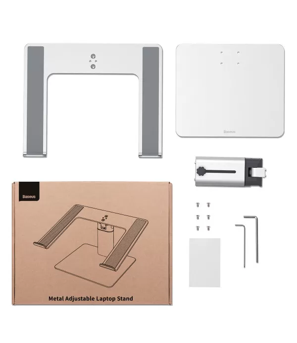 BASEUS metalni podesivi stalak nosač za prijenosno računalo laptop