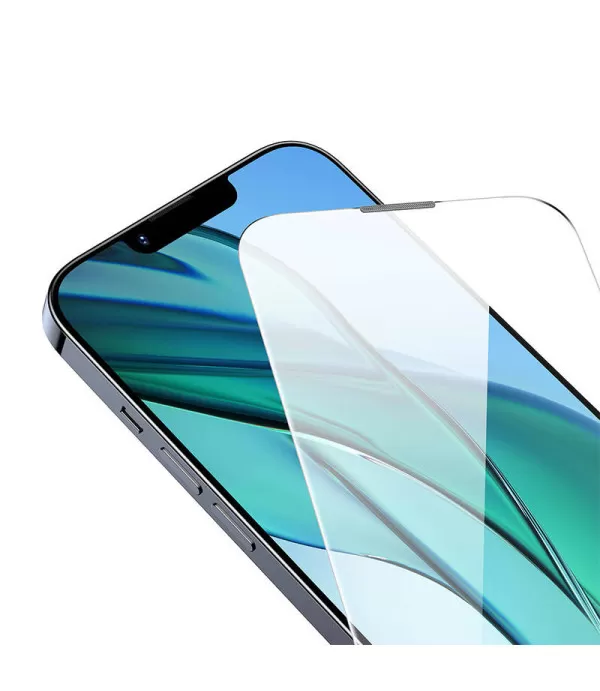 Baseus Schott HD Full glue zaštitno kaljeno staklo s mrežicom za iPhone 13/13 Pro/14