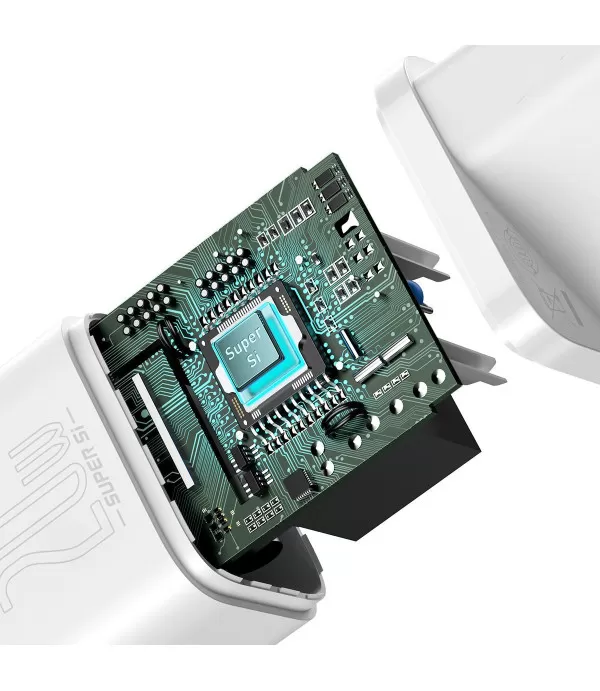 BASEUS Super Si brzi punjač 20W s podatkovnim kabelom Type-C na Lightning 1m