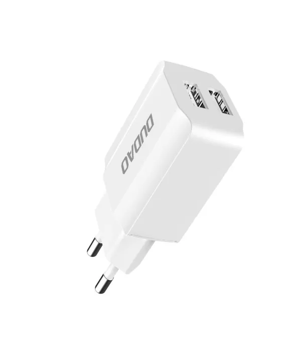 DUDAO kućni punjač adapter dual 2.4A + Type C kabel A2EU