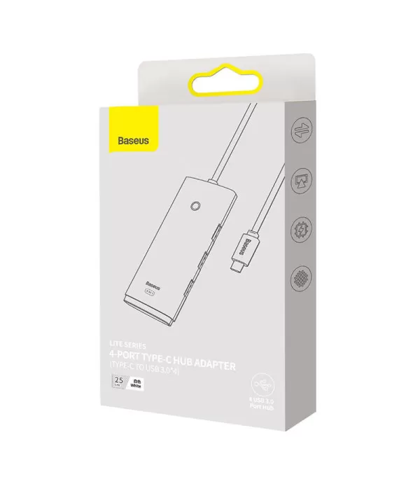 Baseus Lite Serija Hub USB-C na 4x USB 3.0 + USB-C