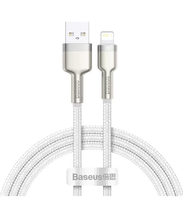 BASEUS Cafule serija 1m Lightning kabel za punjenje bijeli