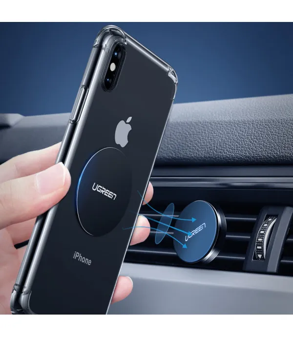 UGREEN rezervna metalna pločica za magnetni nosač u automobilu 4 kom