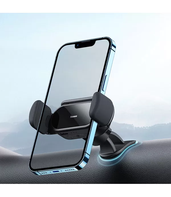 BASEUS Steel Cannon Pro Solar nosač za auto s automatskim stezanjem