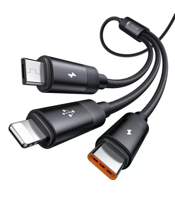 3u1 Mcdodo CA-5790 kabel s USB-C, Lightning i Micro USB priključcima