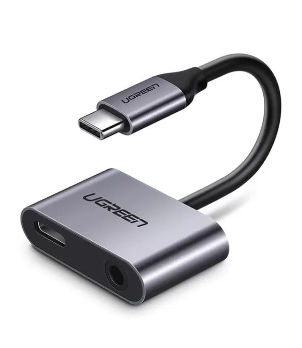 UGREEN CM193 audio adapter Type-C na Type-C i 3.5mm