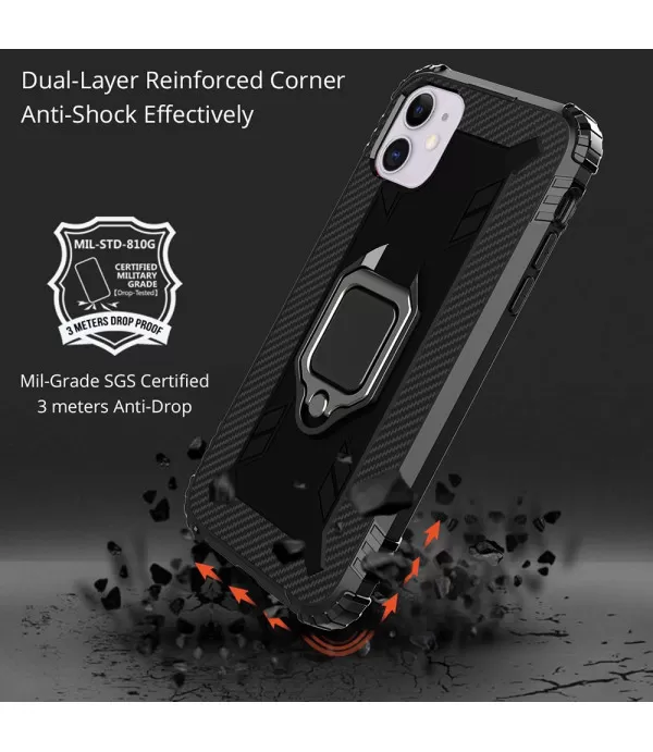 Hybrid ring silikonska maskica za Apple iPhone 11