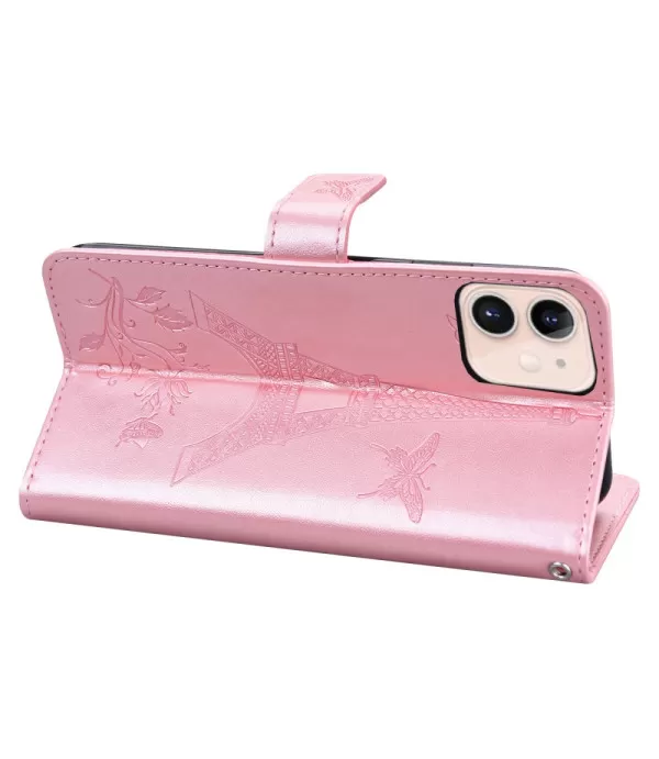 Pariz dizajn preklopna torbica futrola Apple iPhone 12 Mini