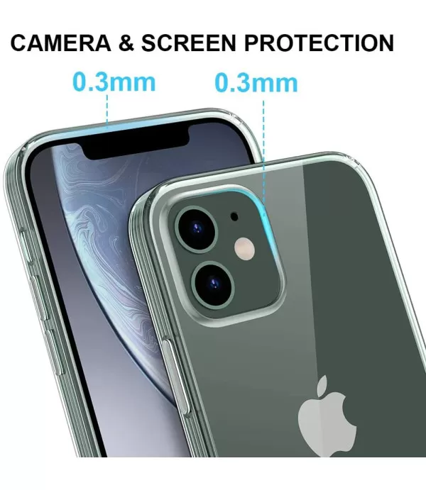 Prozirna silikonska zaštitna maska Apple iPhone 12 Mini