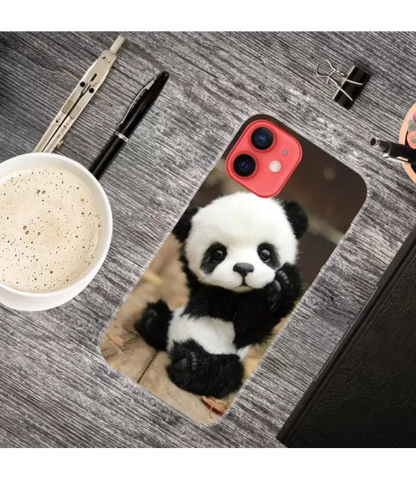 Cute Panda silikonska zaštitna maska Apple iPhone 13 mini