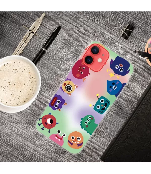 Cute Cartoon silikonska zaštitna maska Apple iPhone 13 mini