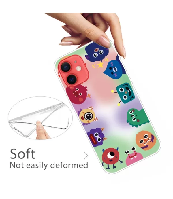 Cute Cartoon silikonska zaštitna maska Apple iPhone 13 mini