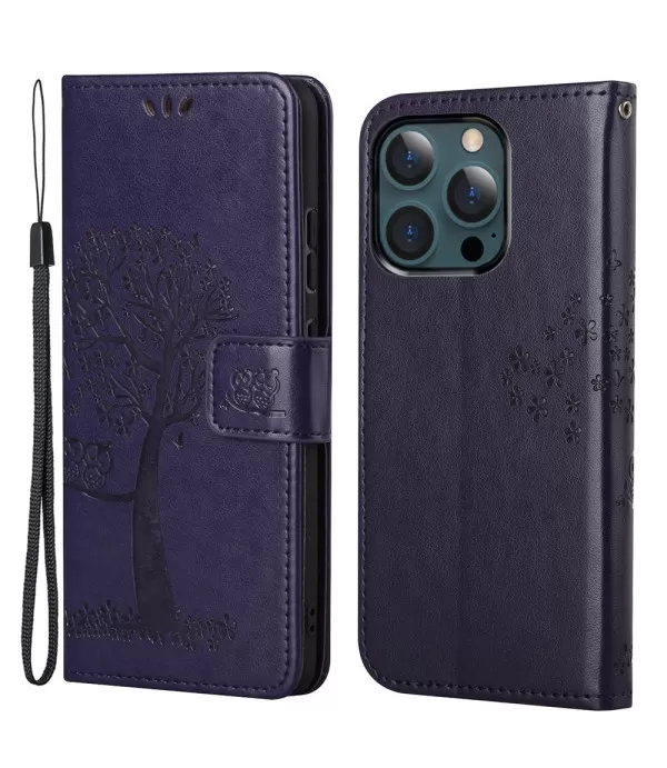 Dvije sove dizajn preklopna torbica futrola Apple iPhone 13 Pro Max