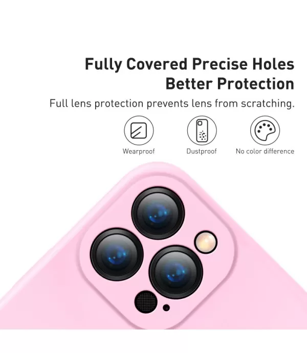 Baseus Liquid Silica silikonska zaštitna maskica za Apple iPhone 13 Pro