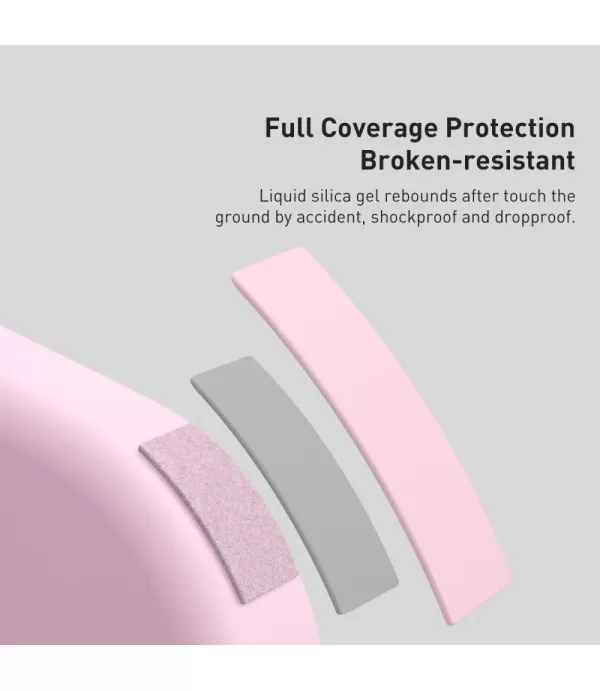 Baseus Liquid Silica silikonska zaštitna maskica za Apple iPhone 13 Pro