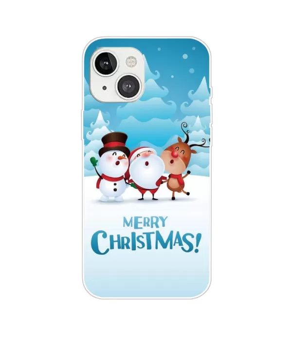 Merry Christmas silikonska zaštitna maska Apple iPhone 13 6.1"