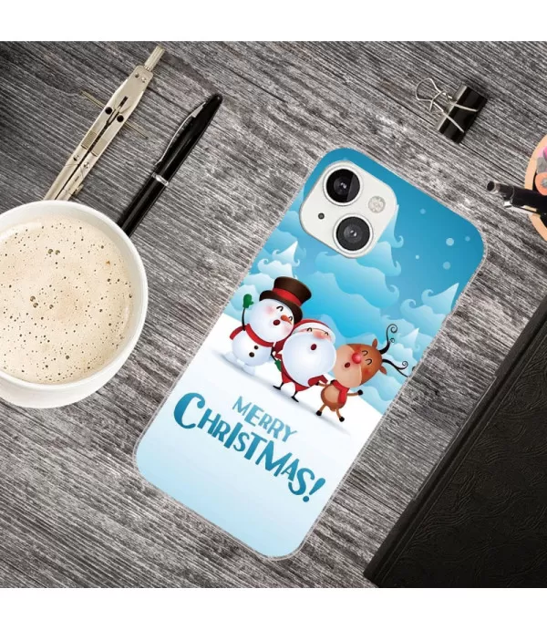 Merry Christmas silikonska zaštitna maska Apple iPhone 13 6.1"