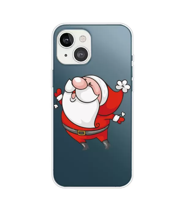 Happy Santa silikonska zaštitna maska Apple iPhone 13 6.1"