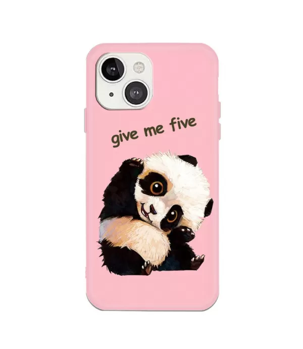 Panda silikonska zaštitna maska Apple iPhone 13