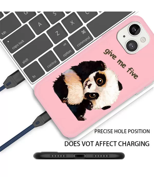 Panda silikonska zaštitna maska Apple iPhone 13
