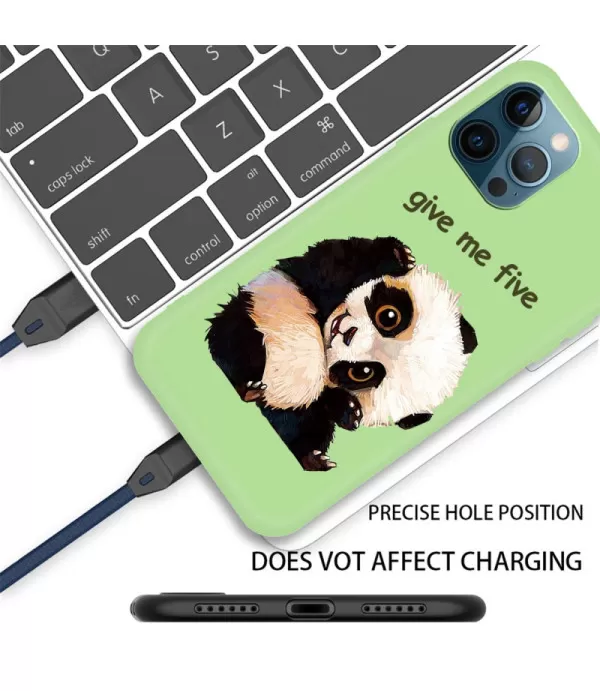 Cute Panda silikonska zaštitna maskica Apple iPhone 13 Pro