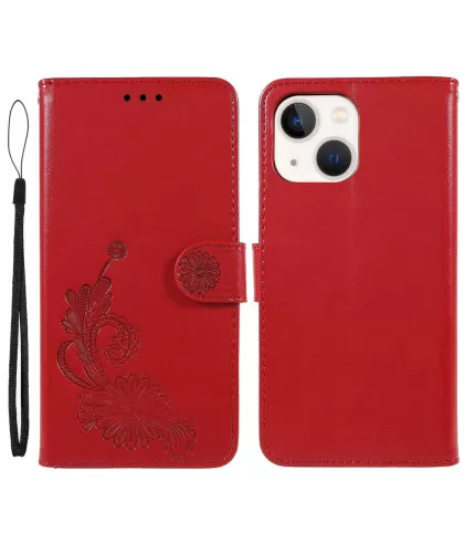 Cvijeće dizajn preklopna torbica futrola Apple iPhone 13 mini