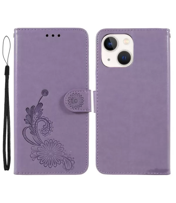 Cvijeće dizajn preklopna torbica futrola Apple iPhone 13 mini