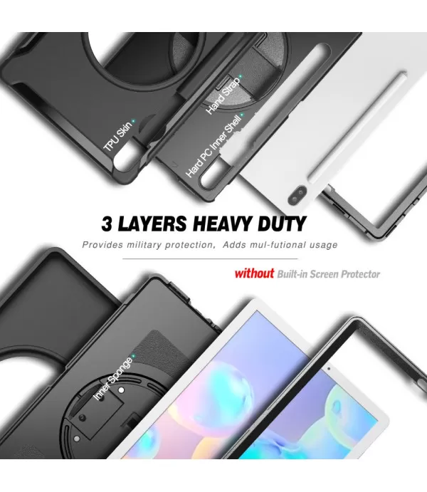 360 ° okretna zaštitna maska za Samsung Galaxy Tab S6