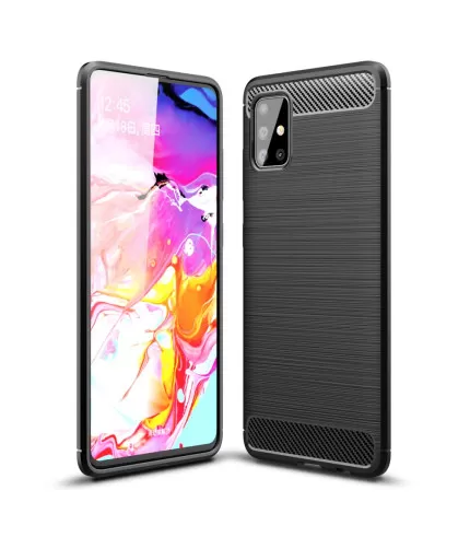 Carbon brush silikonska zaštitna maska Samsung Galaxy A51