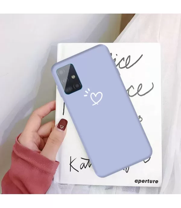 Srce dizajn silikonska zaštitna maska Samsung Galaxy A71