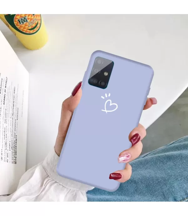 Srce dizajn silikonska zaštitna maska Samsung Galaxy A71